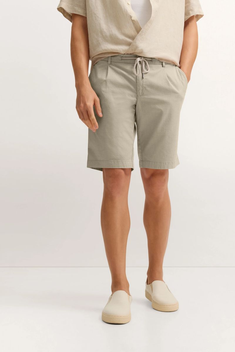 Bermuda-Shorts aus Stretch-Baumwolle