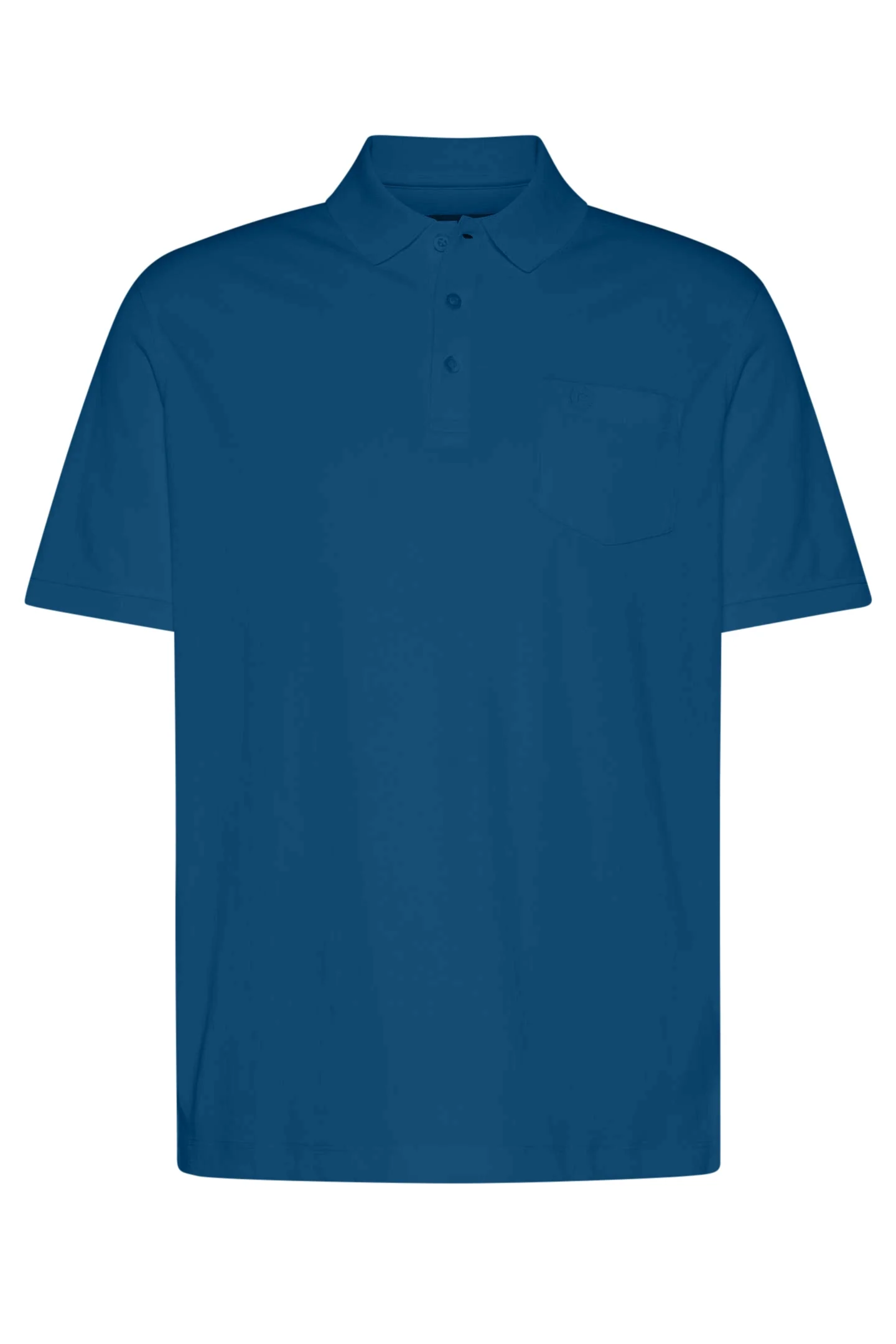 Poloshirt aus Baumwollmix mit Brusttasche