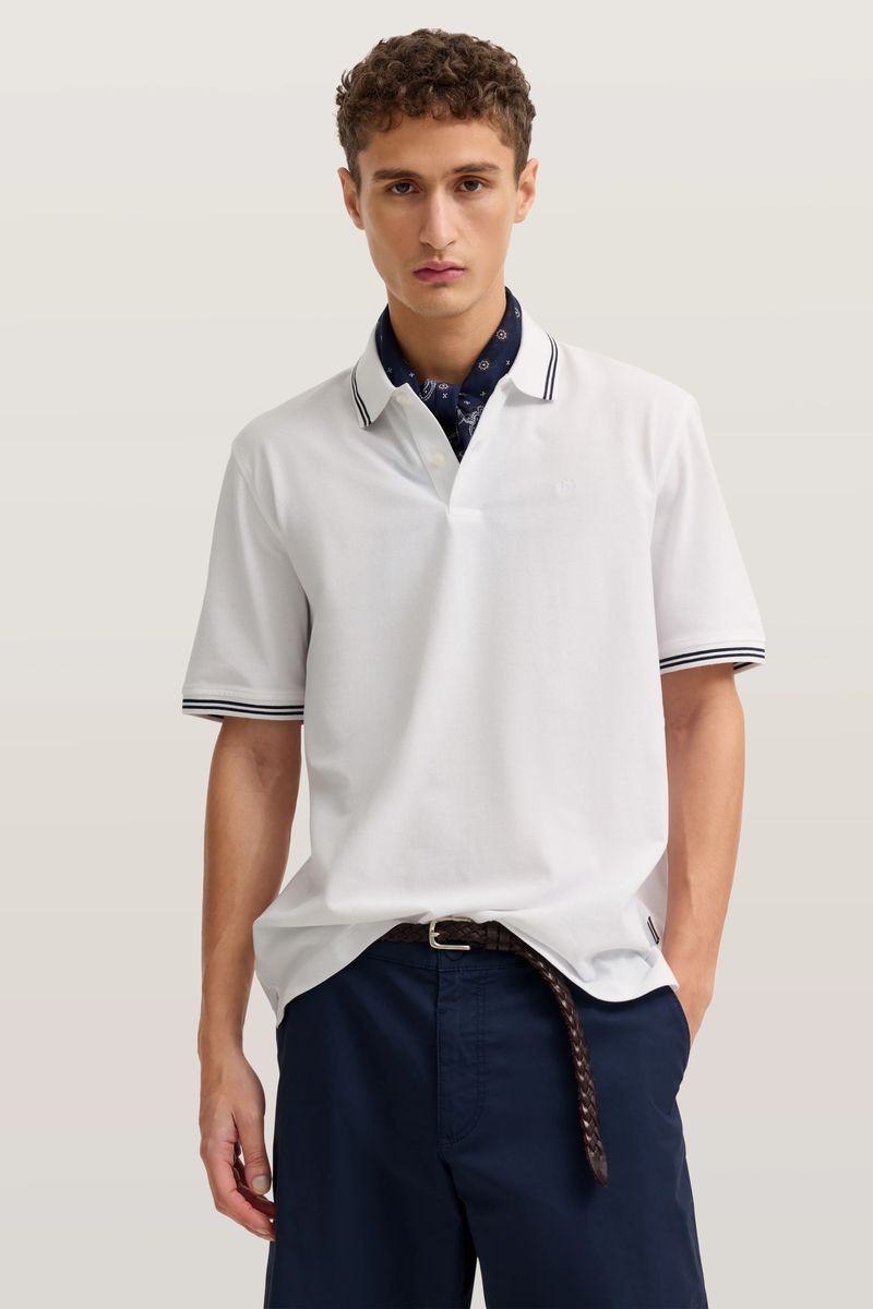 Modern Fit Piqué-Poloshirt