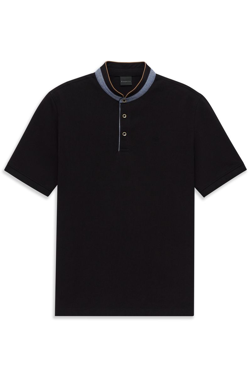 Modern Fit Polo mit Stehkragen