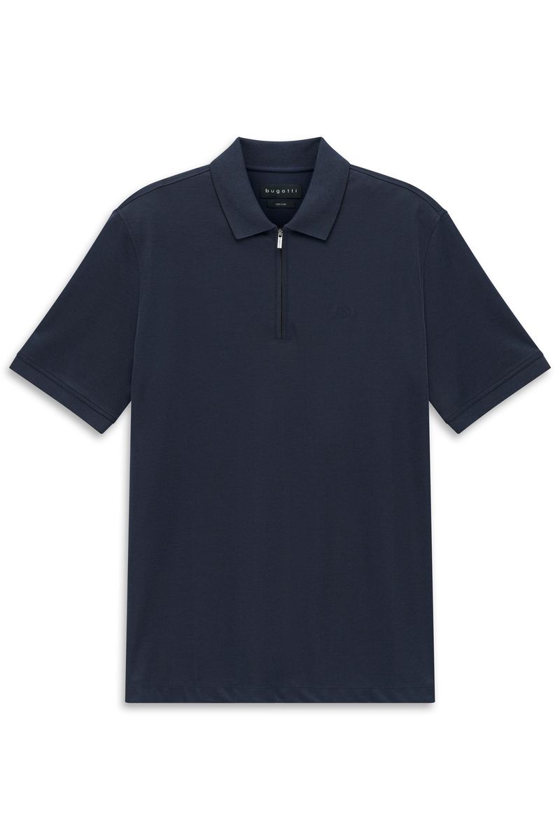 Modernes Poloshirt mit Reißverschluss