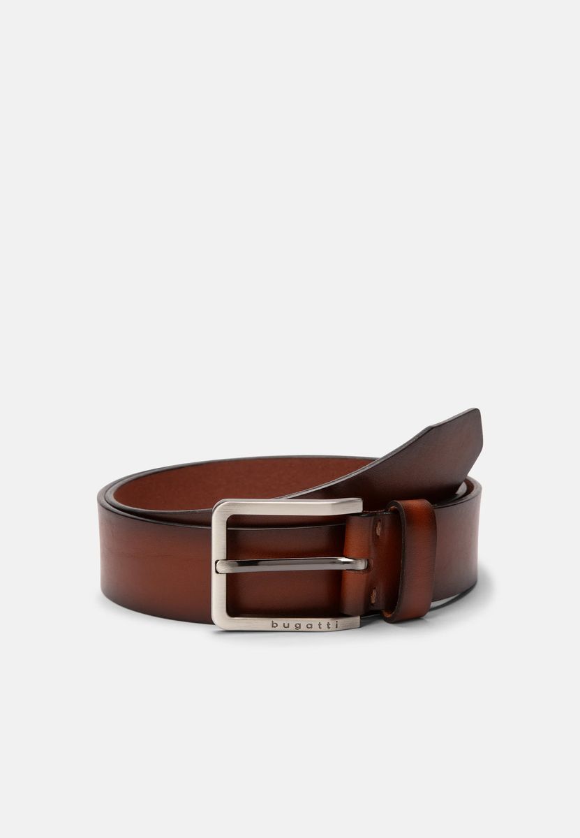Klassischer Ledergürtel mit Burnished-Finish
