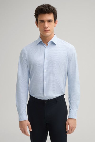 Slim-Fit Hemd mit Minimalmuster