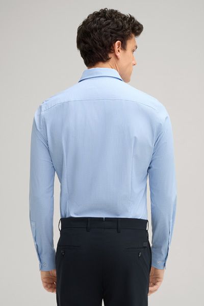 Reisehemd mit feinem Minimal-Muster