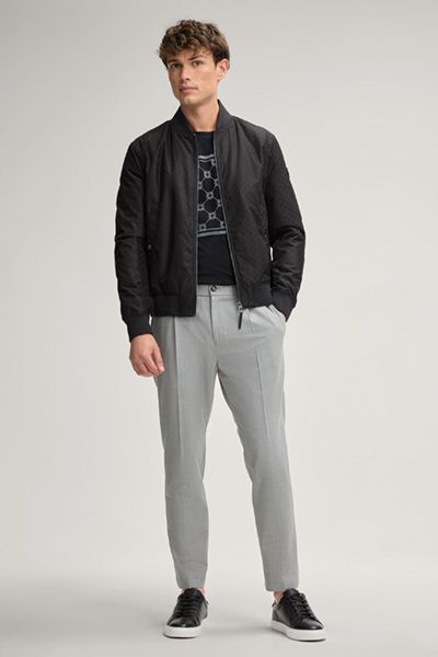Bomberjacke mit Cornflower-Muster