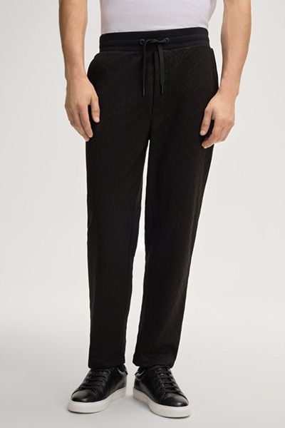 Lockere Jerseyhose mit Allover-Print