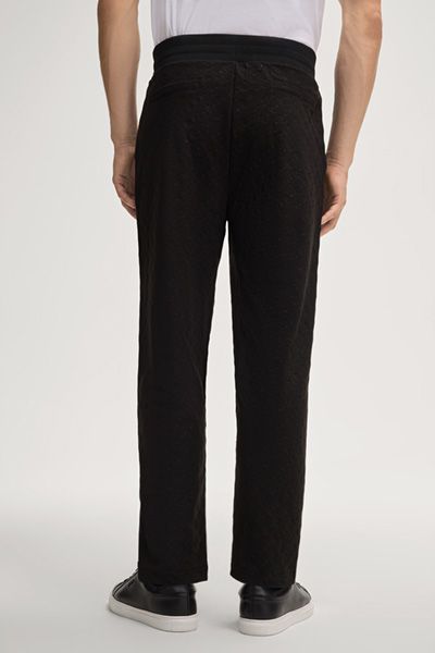 Lockere Jerseyhose mit Allover-Print