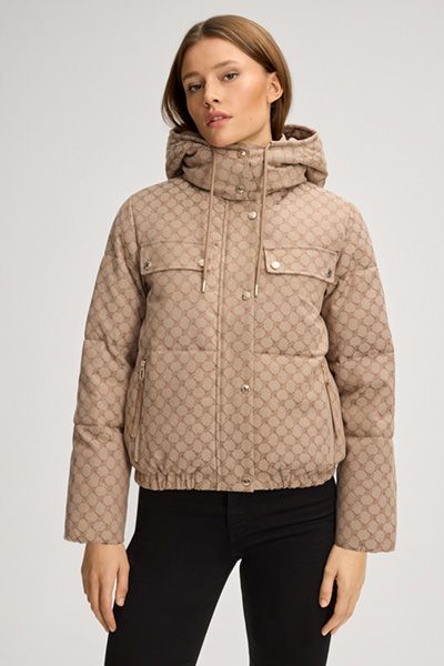 Pufferjacke mit Ikonischem Monogramm