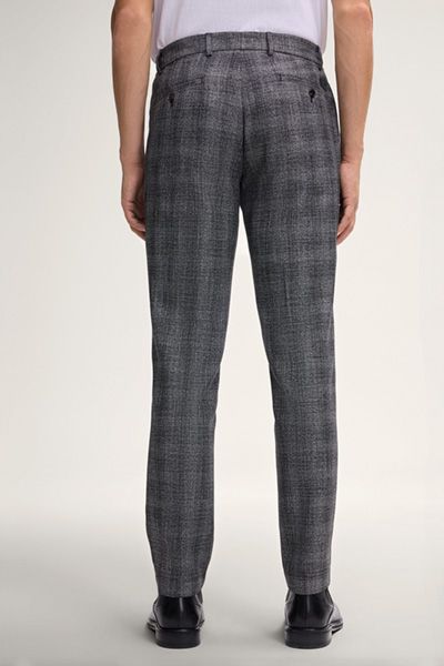 Moderne Slim-Fit Jogginghose mit Karomuster