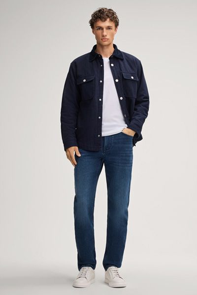 Schmal geschnittene Five-Pocket-Jeans