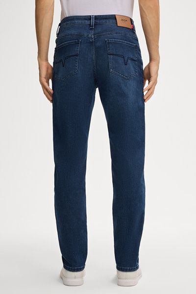 Schmal geschnittene Five-Pocket-Jeans