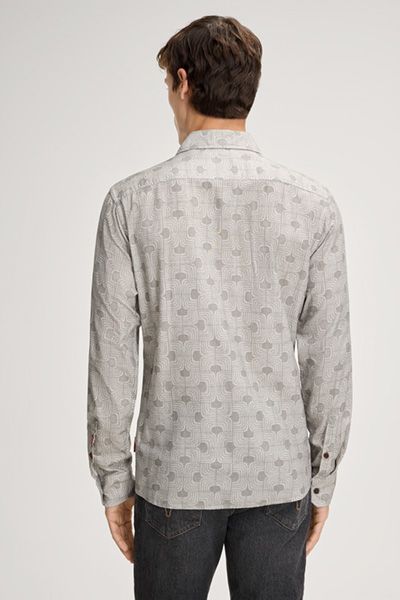 Gemustertes Hemd mit Relaxed Fit