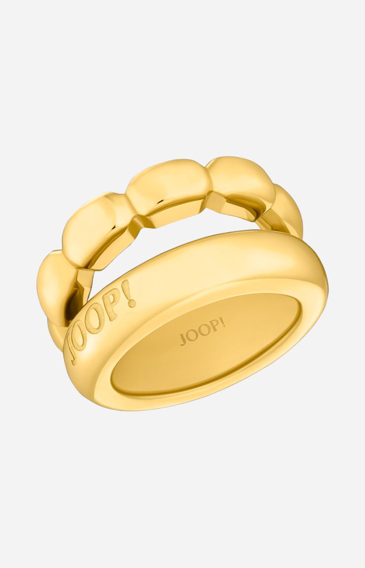 Raffinierter Duo-Design Goldring