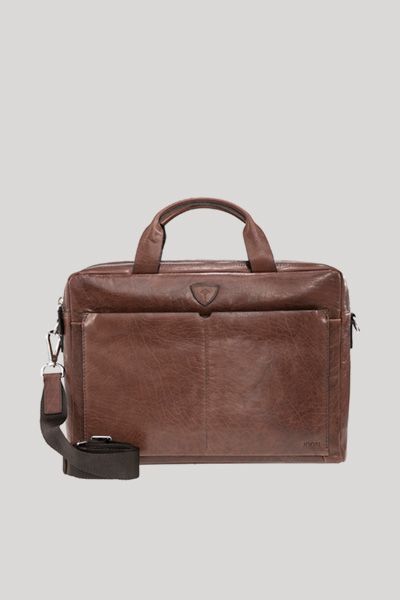 Klassische Business-Aktentasche aus Leder