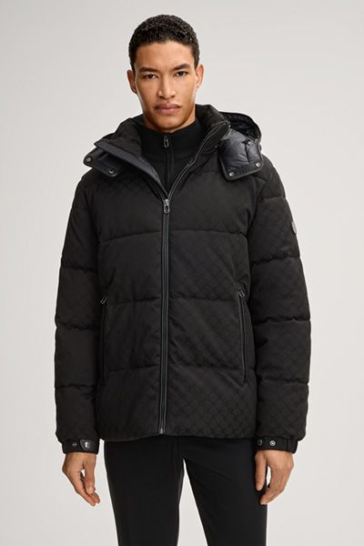 Steppjacke mit Cornflower-Monogramm