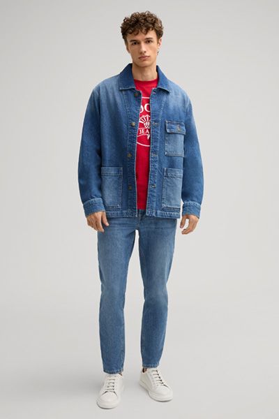 Lässige Jeans im Washed-Look