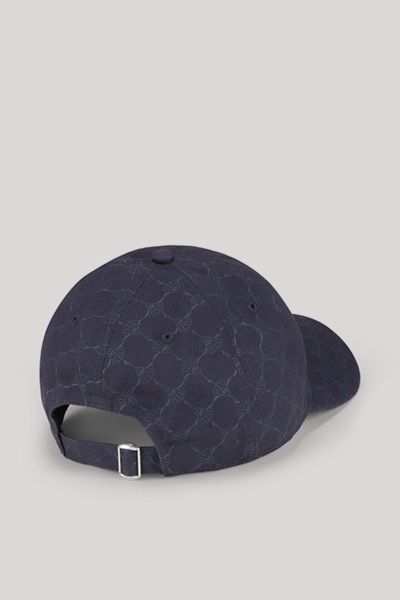 Monogramm-Baseballkappe mit Glitzer-Logo
