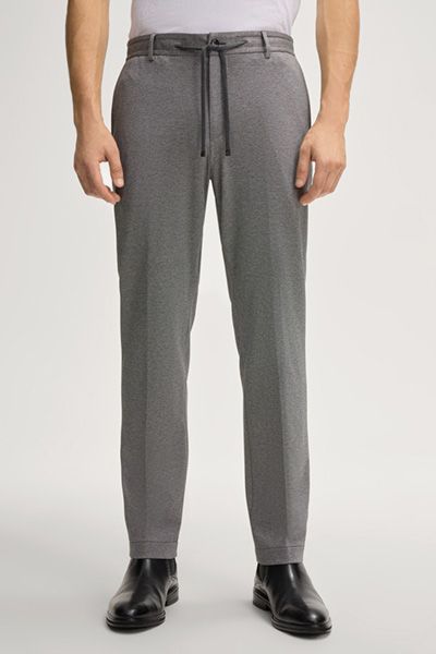 Jersey Business-Joggpants in Melange-Optik