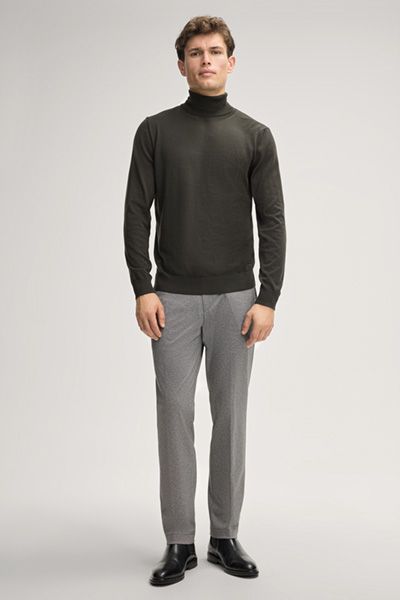 Jersey Business-Joggpants in Melange-Optik