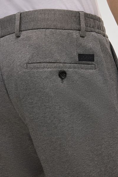 Jersey Business-Joggpants in Melange-Optik
