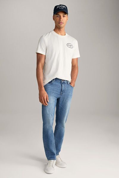 Slim-Fit mit Destroyed-Details