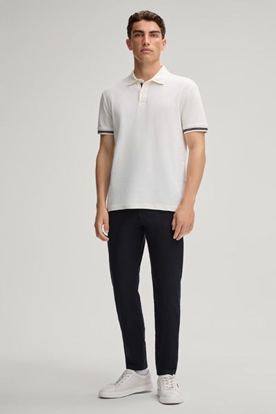 Tapered Stretch-Chino mit Tunnelzug