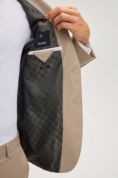 Schmal geschnittenes Baukasten-Sakko aus Wollmix