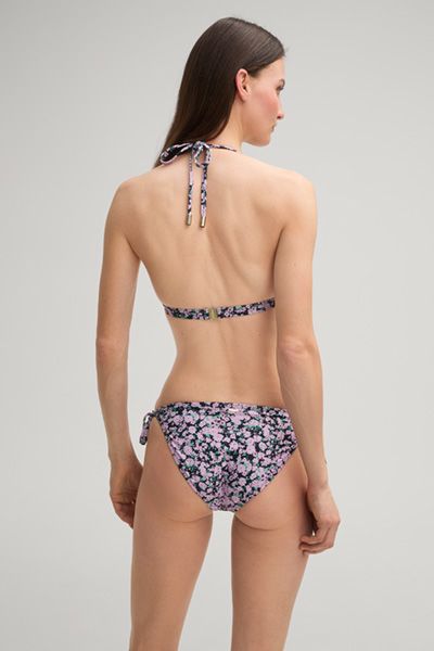 Triangel-Bikini-Top mit Blumenmuster