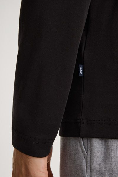 Klassisches Langarm-Poloshirt aus Baumwolle