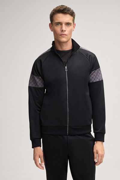 Trainingsjacke mit ikonischem Allover-Print