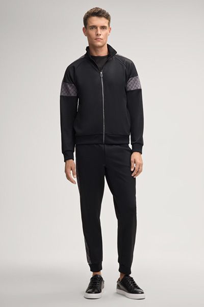 Trainingsjacke mit ikonischem Allover-Print