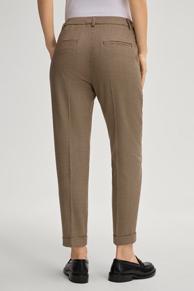 Schmal geschnittene verkürzte Hose Panthea