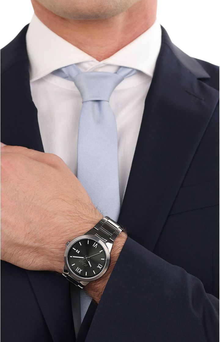 Elegante Armbanduhr aus Edelstahl