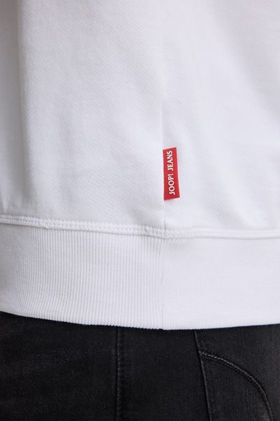 Klassisches Baumwoll-Sweatshirt mit Rundhalsausschnitt