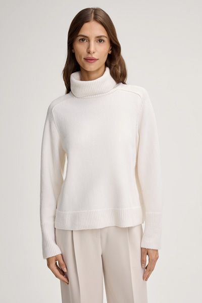 Kuscheliger Kaschmir-Mix Rollkragenpullover