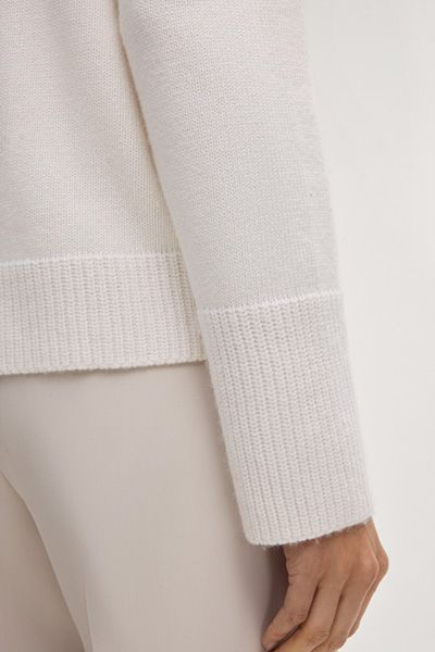 Kuscheliger Kaschmir-Mix Rollkragenpullover
