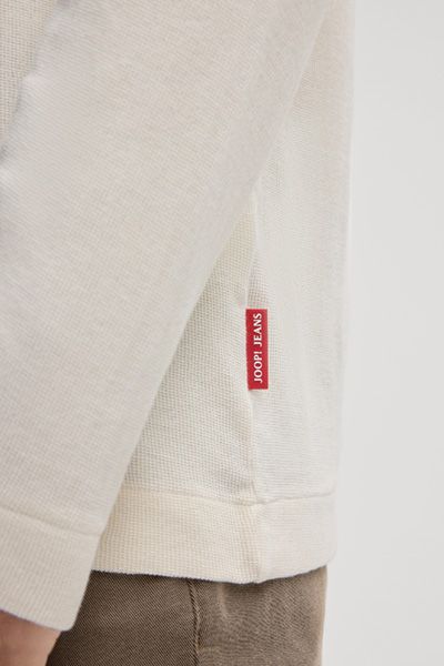 Klassisches Langarmshirt aus Baumwolle
