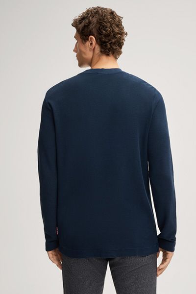 Klassisches Langarmshirt aus Baumwolle