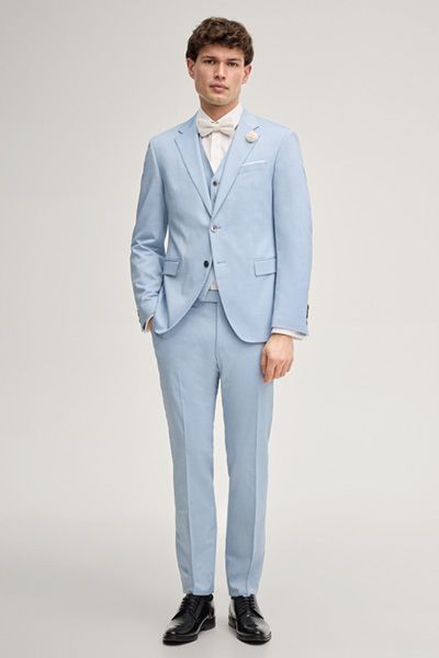 Elegante Stoffhose mit Bügelfalten