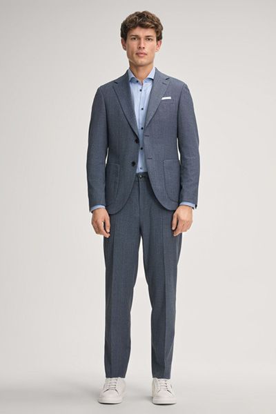 Elegante melierte Anzughose