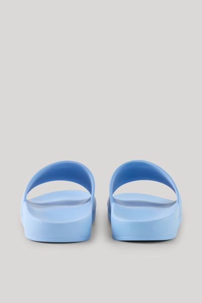Gummi-Badesandalen mit Cornflower-Prägung