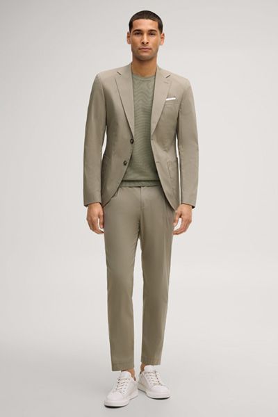 Tailor-Fit Sakko aus Baumwollmix
