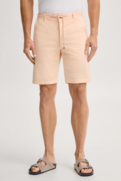 Stretch-Baumwoll-Chino-Shorts mit Kordelzug