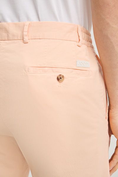 Stretch-Baumwoll-Chino-Shorts mit Kordelzug