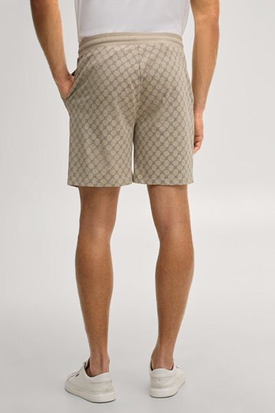 Sweatshorts mit Kornblumen-Muster