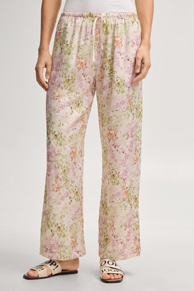 Wild Bloom Hose mit Blumenprint