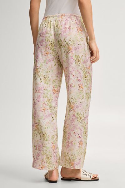 Wild Bloom Hose mit Blumenprint