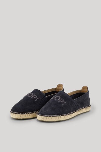 Bestickte Espadrilles aus Veloursleder