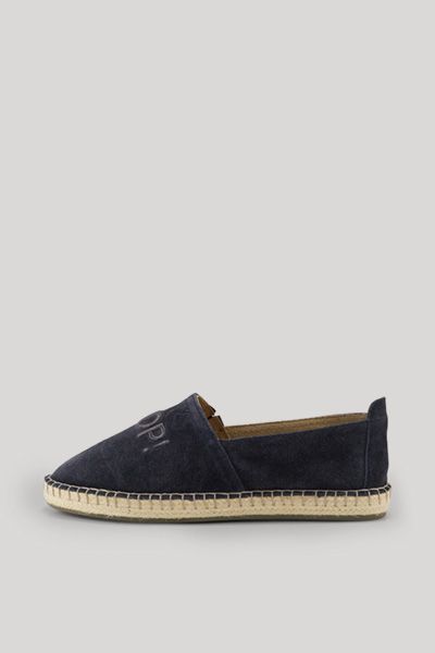 Bestickte Espadrilles aus Veloursleder