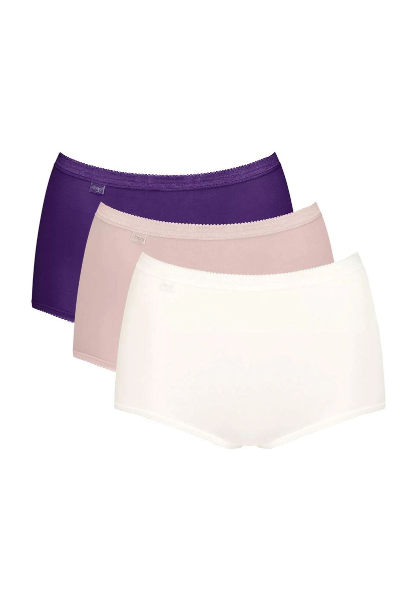 Klassische Baumwoll-Stretch Maxislips 3er-Pack